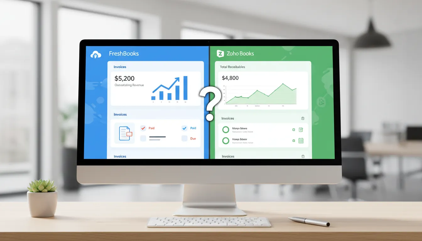 FreshBooks vs Zoho Books : quelle facturation en ligne adopter ?